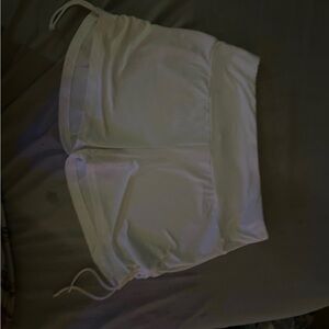 SHEIN White Athletic Shorts